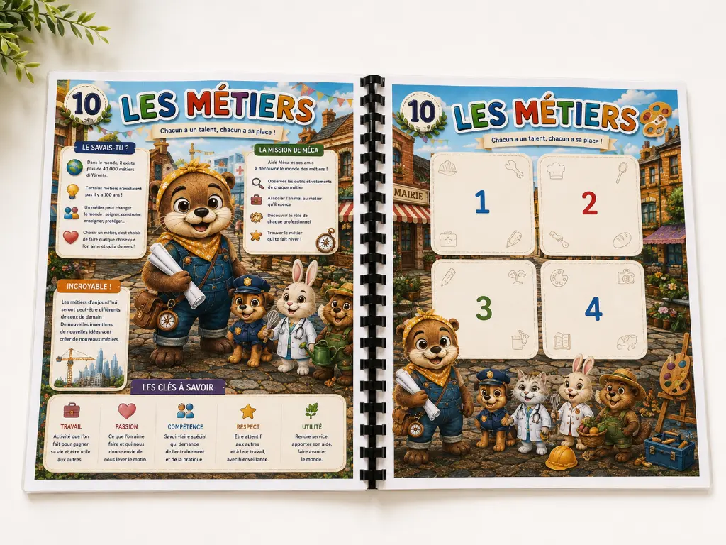 Métiers