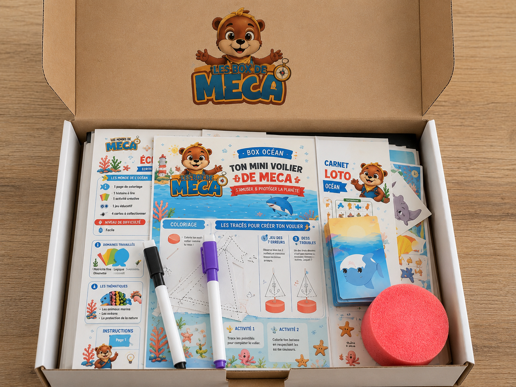 Box Découverte - Océan (1-3 ans)